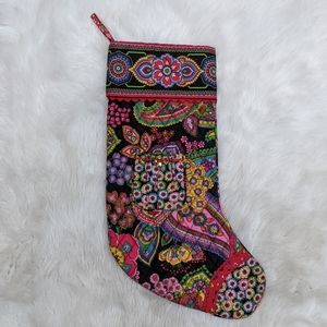 NWOT Vera Bradley Symphony in Hue holiday stocking